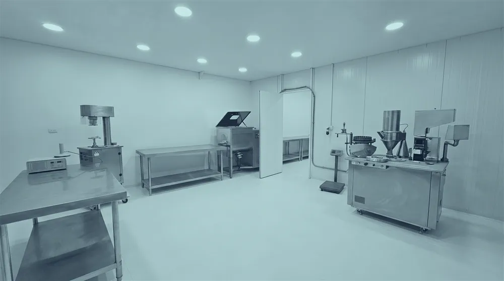 Sala de elaboración de la planta